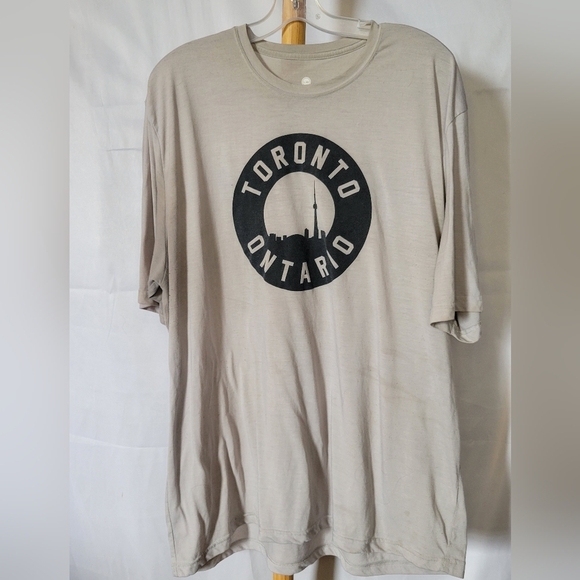 Levelwear Grey T-shirt Toronto Ontario XXL - Picture 1 of 7